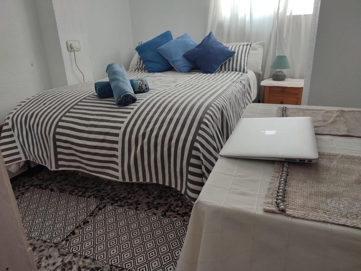 Sunset Room At Front Beach - Habitacion En La Playa Piso Privado Tavernes de Valldigna Exteriör bild
