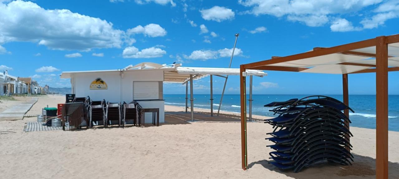 Sunset Room At Front Beach - Habitacion En La Playa Piso Privado Tavernes de Valldigna Exteriör bild